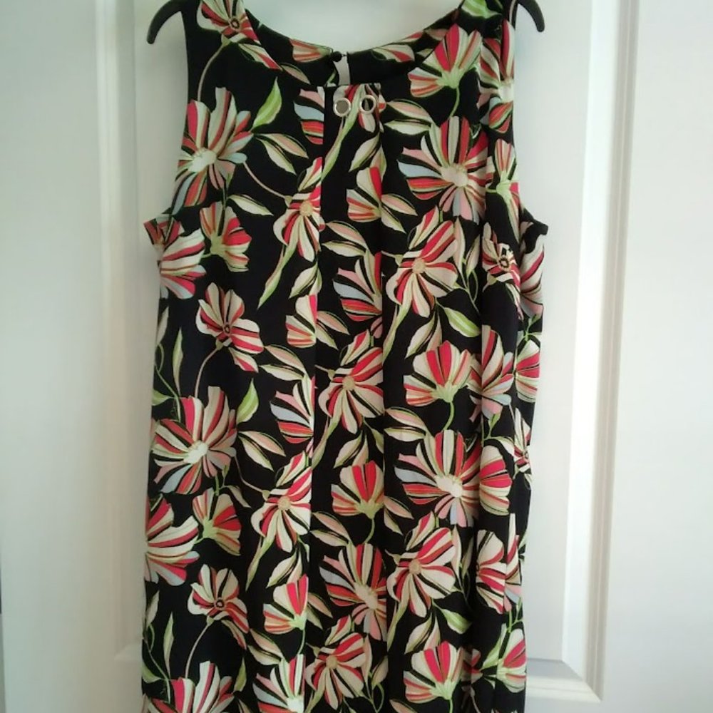 NWT NY Collection Sleeveless Dress - 1X
